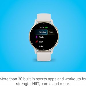 Garmin vívoactive® 5, Health & Fitness GPS Smartwatch, 42mm, Ivory
