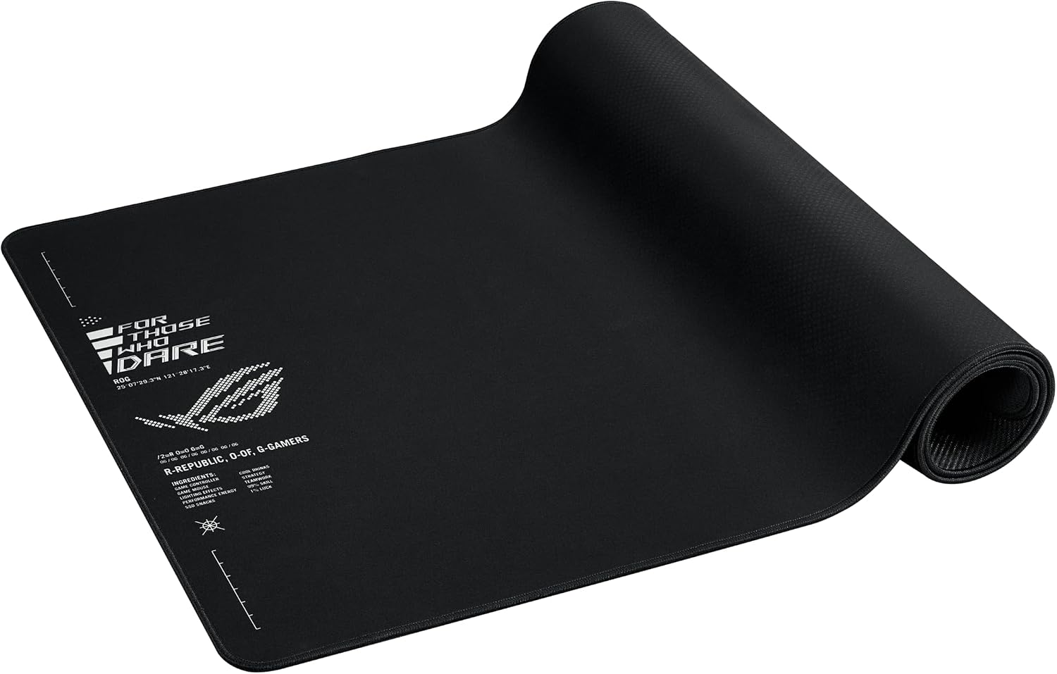 ASUS ROG Sheath II XXL - Alfombrilla de mouse para juegos, 35.4 x 15.7 pulgadas, tela de enfriamiento avanzada, superficie de tejido textil 1.5 veces más lisa, bordes duraderos con costuras planas
