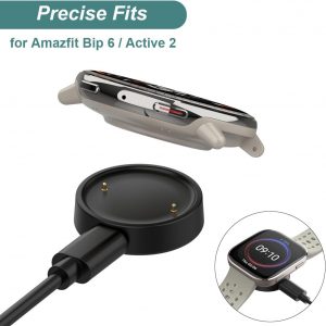Charger for Amazfit Bip 6 / Active 2 Smart Watch (3.3ft/1m)
