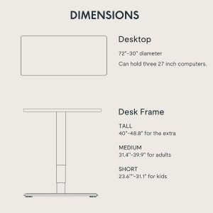 FLEXISPOT E6 MAX Bamboo 72x30 Inch Dual Motor 3-Stage Heavy Duty Standing Desk, 330lbs Weight Capacity, Height Adjustable Desk w/Cable Management & Wheels (Solid Bamboo Desktop + Black Frame)