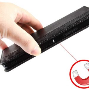 Funda compatible con Xiaomi 17T Pro, funda protectora de piel sintética para teléfono compatible con Xiaomi 17T Pro 5G 2602EPTC0G, color negro