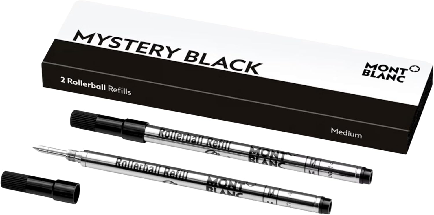 MONTBLANC REFILL RB M 2x1 MYSTERY BLACK PF brand