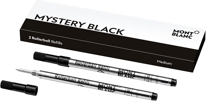 MONTBLANC REFILL RB M 2x1 MYSTERY BLACK PF brand