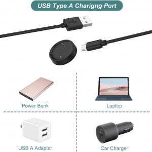 Charger for Amazfit Bip 6 / Active 2 Smart Watch (3.3ft/1m)