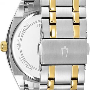 Bulova Men's Classic Surveyor 2-Hand Day/Date Quartz Watch, Luminous Hands, 39mm