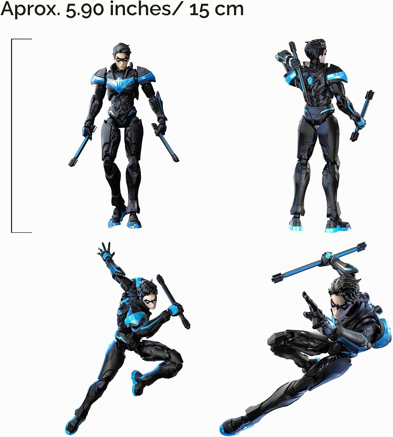 BLOKEES Kit de modelo DC Nightwing Champion Class CC03