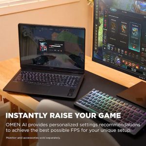 HP Omen 16 16" AMD Ryzen AI 7 350 RTX 5060 Gaming Laptop, 16GB DDR5 1TB SSD