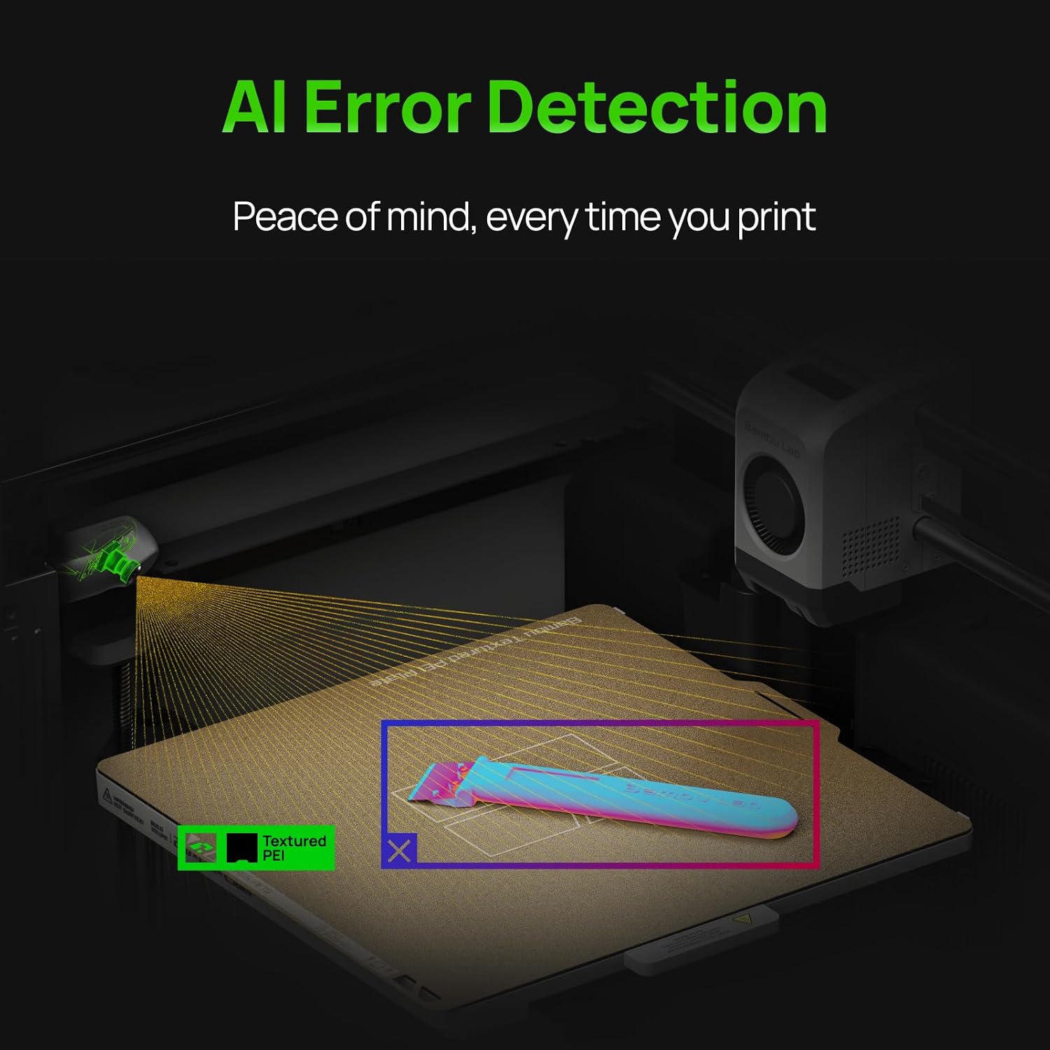 Bambu Lab P2S Combo, P2S 3D Printer & AMS 2 Pro, Multi-Color 3D Printing