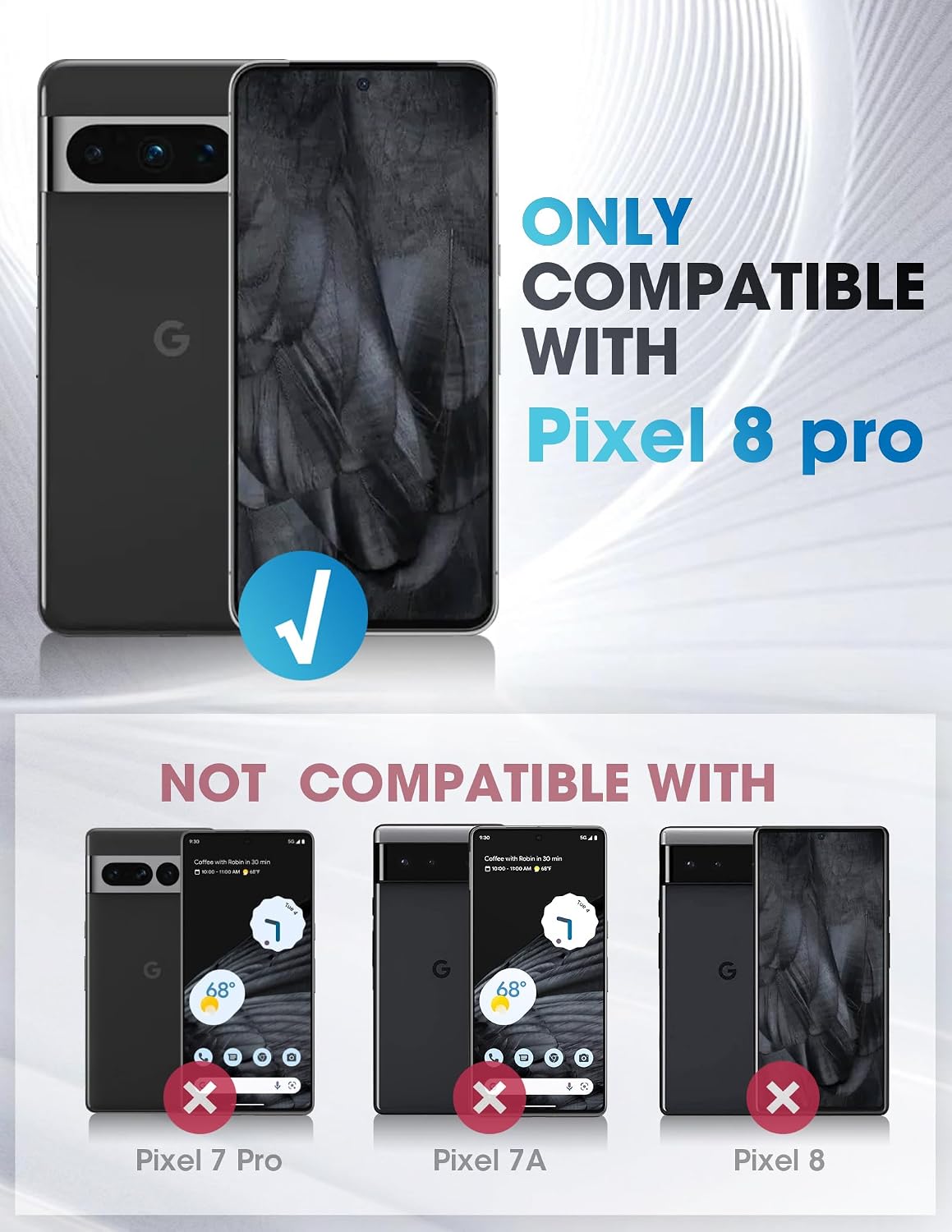 i-Blason Armorbox for Google Pixel 8 Pro Case with Stand & Belt-Clip, Black