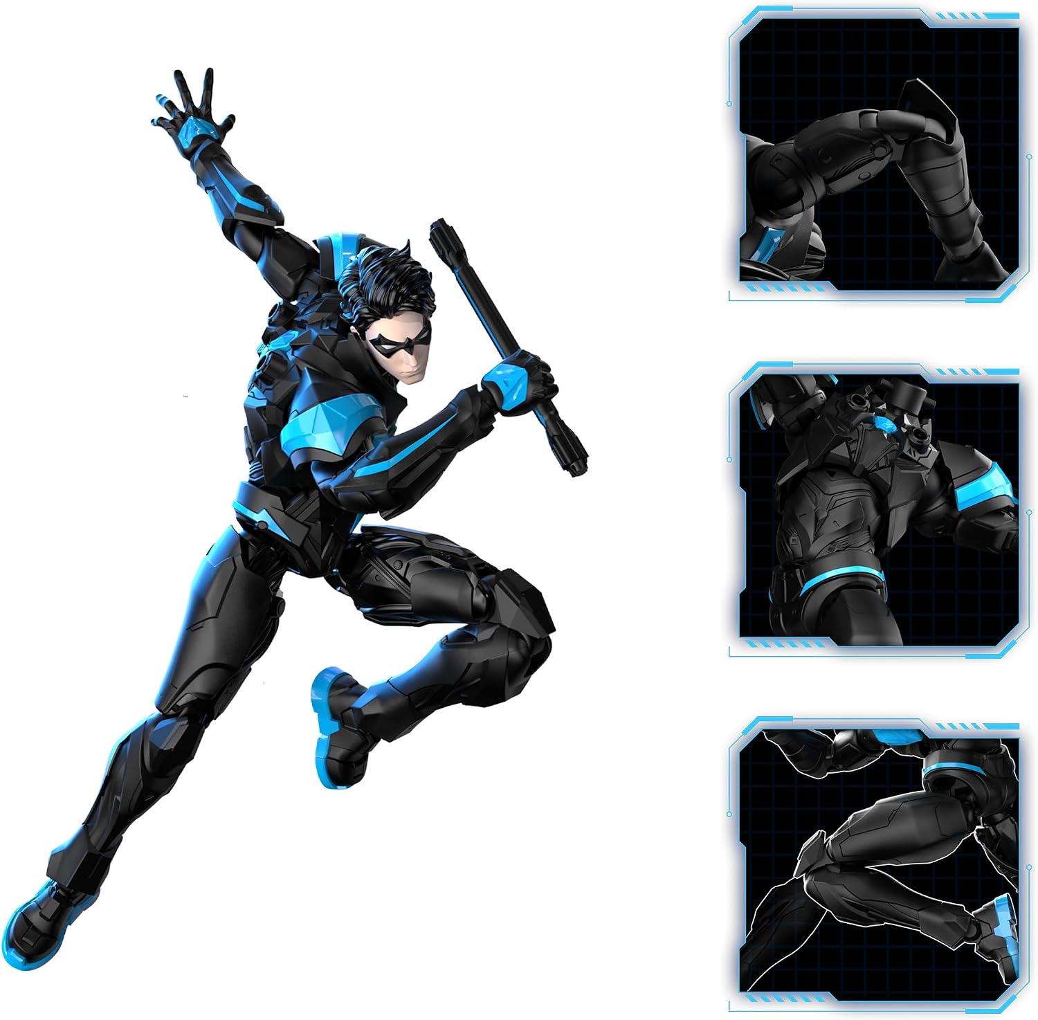 BLOKEES Kit de modelo DC Nightwing Champion Class CC03