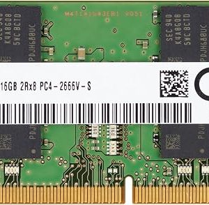 Samsung 16GB DDR4 2666MHz PC4-21300 (PC4-2666V) CL19 SODIMM 2Rx8 Dual Rank 1.2V 260-Pin Laptop, Notebook RAM Memory