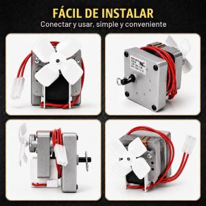 Piezas de repuesto mejoradas del motor de barrena de 2,0 RPM, 120V 60Hz 2