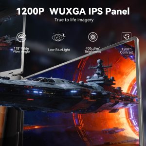 LXU Laptop Screen Extender Quad Monitor 14" 1200P