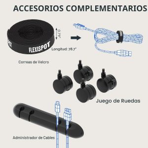 FLEXISPOT E6 MAX - Escritorio de pie grande de bambú de 72 x 30 pulgadas