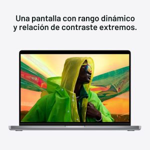 Apple MacBook Pro 2021 con chip Apple M1 Pro de 14 pulgadas, 32 GB de RAM, 512 GB de almacenamiento SSD, gris espacial (renovado)