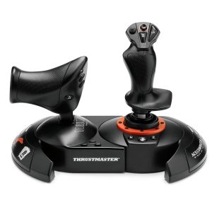 Thrustmaster T.FLIGHT HOTAS NEO ACE COMBAT 8 WINGS OF THEVE Edition – Officially Licensed Simulation Controller – Flight Joystick & Throttle with Vibration Feedback - PS5, PS4, PC