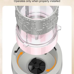 Smoothie Blender and Grinder Combo, 10-Piece Blenders Shakes