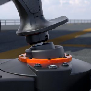 Thrustmaster T.FLIGHT HOTAS NEO ACE COMBAT 8 WINGS OF THEVE Edition – Officially Licensed Simulation Controller – Flight Joystick & Throttle with Vibration Feedback - PS5, PS4, PC