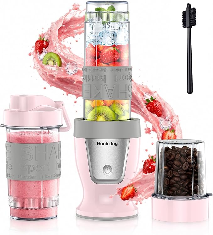 Smoothie Blender and Grinder Combo, 10-Piece Blenders Shakes