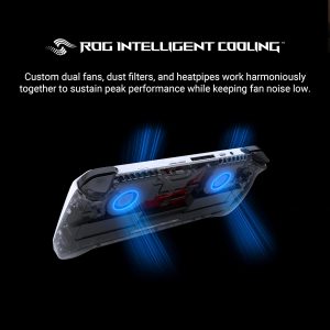 ASUS ROG Ally 7" 120Hz FHD 1080p Gaming Handheld Touchscreen AMD Ryzen Z1 Extreme 16GB RAM 512GB White