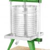 4 Gallon / 15L Mosakar Fruit Wine Press. All juice contact parts are AISI 304 Stainless Steel. Apple Grape Cider Press for Home Brewing