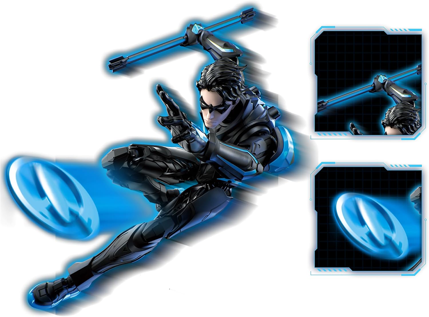 BLOKEES Kit de modelo DC Nightwing Champion Class CC03