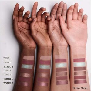 Sephora Paleta de sombras de ojos de cuarzo de titanio con piedras preciosas favoritas - 7 sombras