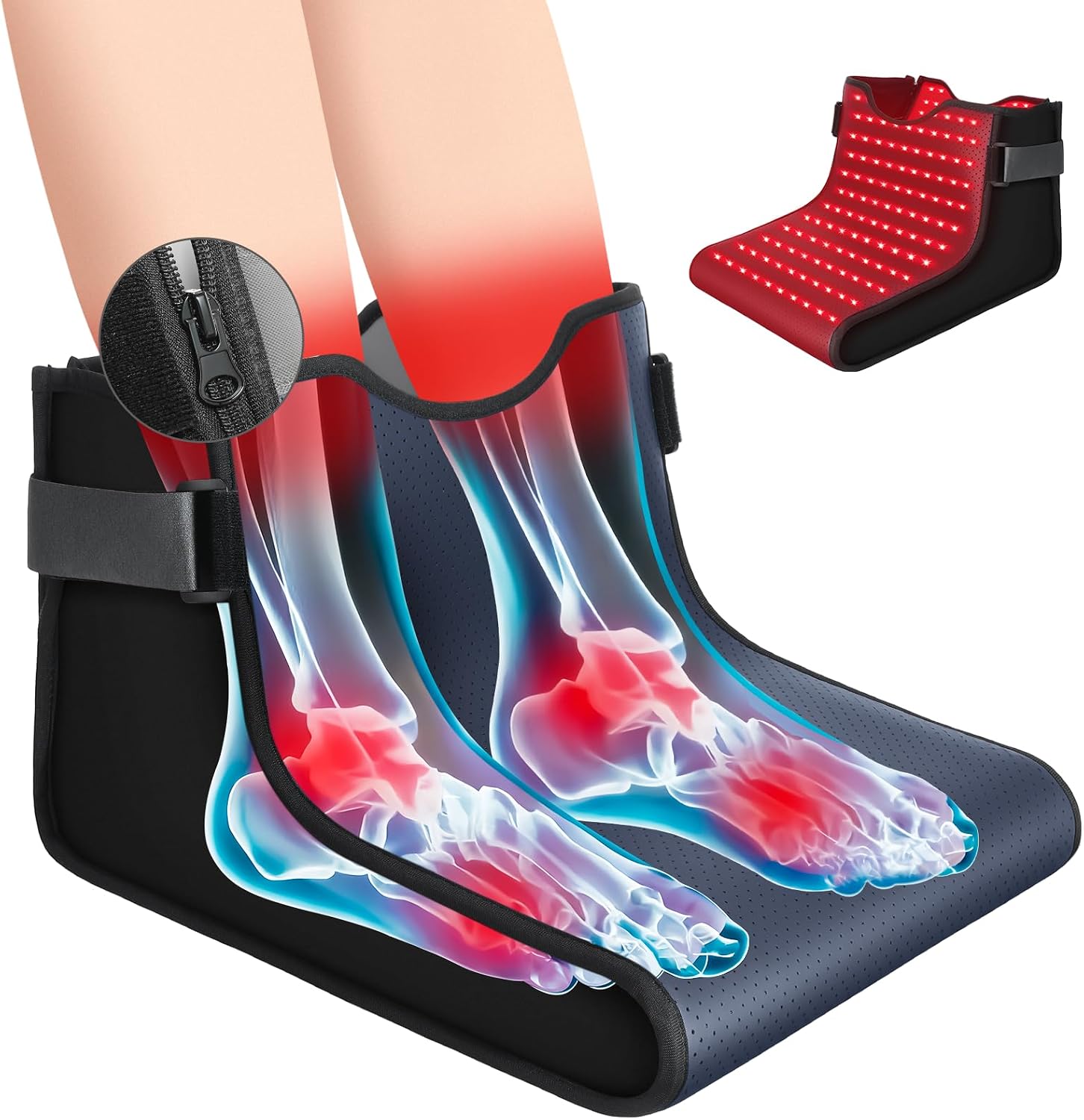 Red Light Therapy for Feet, 630 LED Chips Infrared Light for Feet & Ankles