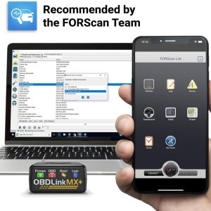 OBDLink MX+ OBD2 Bluetooth Scanner for iPhone, Android, and Windows