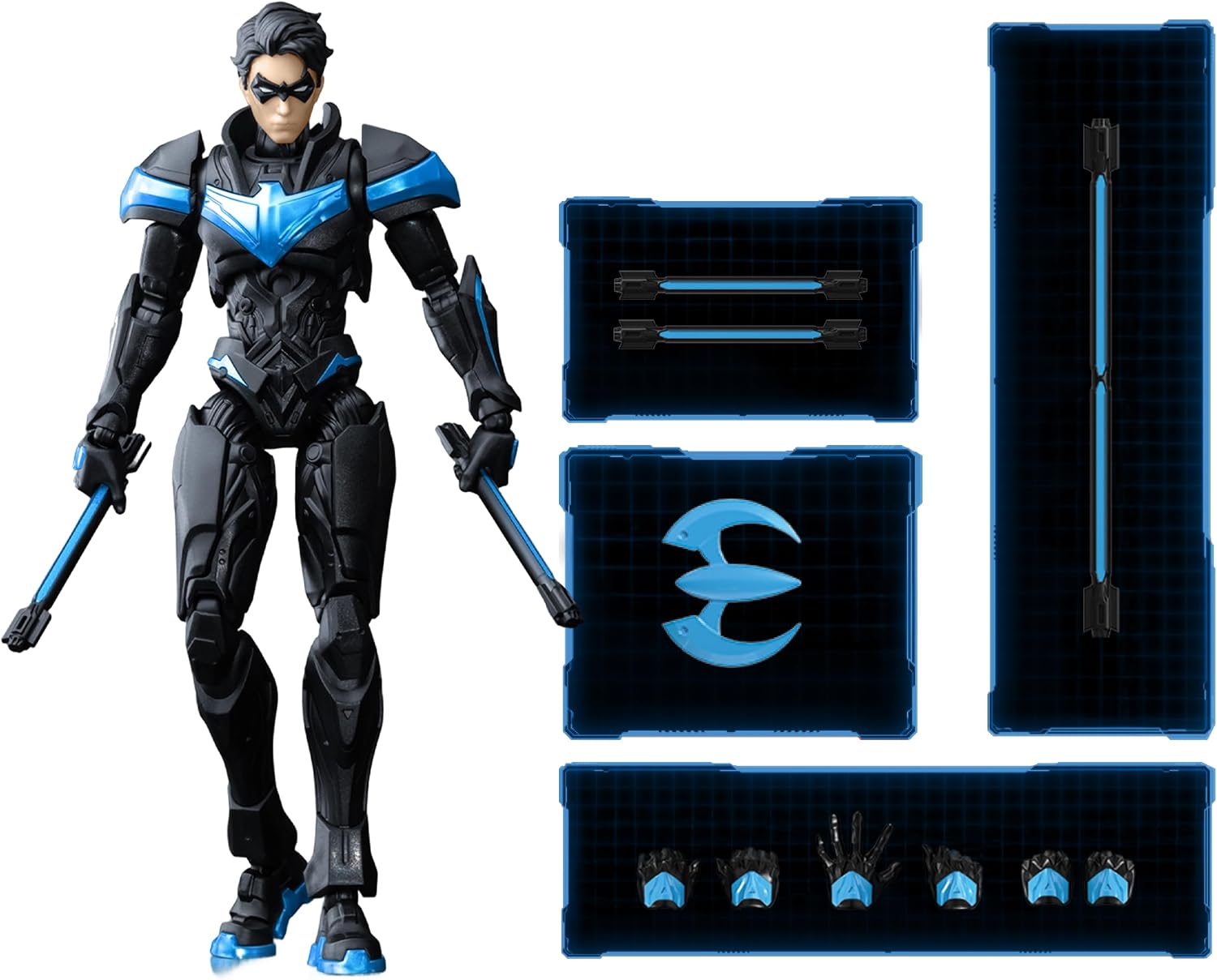 BLOKEES Kit de modelo DC Nightwing Champion Class CC03