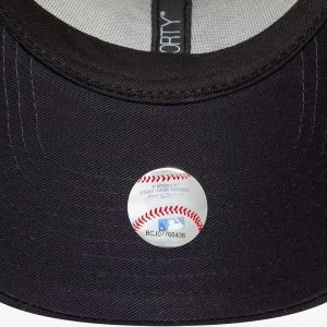 New Era Gorra de béisbol de los New York Yankees de la MLB de bloque de color para adultos, color beige claro, talla única, beige claro, talla única