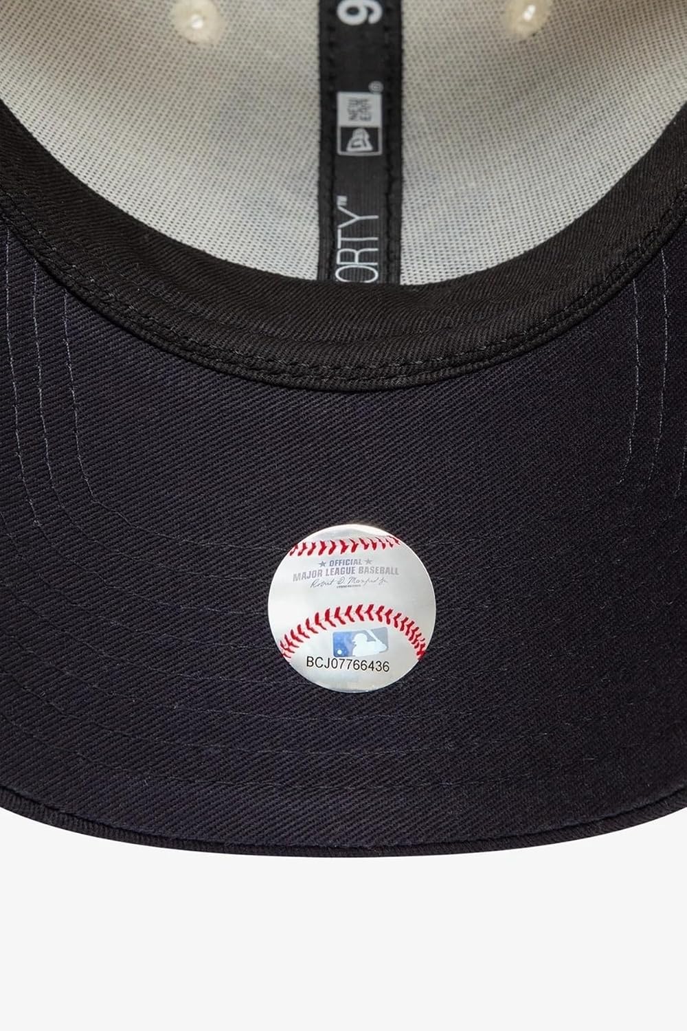 New Era Gorra de béisbol de los New York Yankees de la MLB de bloque de color para adultos, color beige claro, talla única, beige claro, talla única