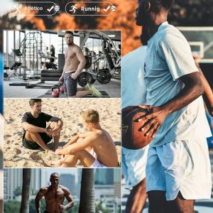 NORTHYARD - Pantalones cortos deportivos para correr para hombres, ligeros, de secado rápido, 7, 5 o 9 pulgadas, para senderismo, deportes, gimnasio o baloncesto