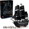 LEGO Icons Juego de Construcción de Barco Pirata del Capitán Jack Sparrow para Adultos, Mayores de 18 Años - Decoración de Habitación para Oficina, Dormitorio o Estante - Barco Coleccionable Perla