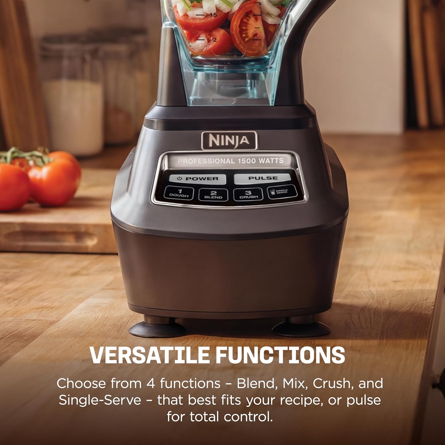 Ninja Mega Kitchen System, 1500W, 72oz Pitcher, 8-Cup, Black, BL770