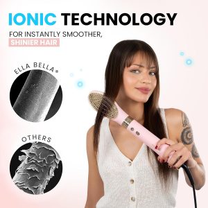 ELLA BELLA® 6 in 1 Professional Hot Air Styler & Straightener, Fast Drying