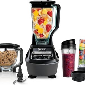 Ninja Mega Kitchen System, 1500W, 72oz Pitcher, 8-Cup, Black, BL770