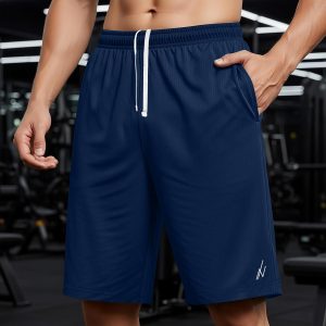 Multipack de pantalones cortos deportivos de malla transpirable para hombre