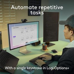 Logitech MX Keys S Mac Wireless Keyboard Fluid Precise - Space Grey