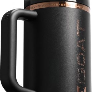 STANLEY Quencher ProTour Flipstraw Tumbler, 40 oz, Messi Goat Black
