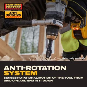 DEWALT 20V MAX XR Brushless Hammer Drill 1/2 In. and High Torque 1/4 Impact Driver Combo with 2 x 4 Ah Batteries and 4 Amp Charger (DCK2112QQ2)