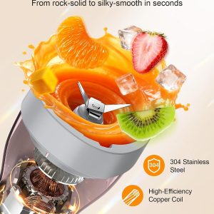 Smoothie Blender and Grinder Combo, 10-Piece Blenders Shakes
