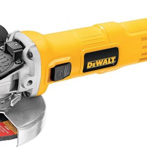DEWALT DWE4011R Amoladora angular pequeña de 4-1/2 pulgadas con protector de un solo toque (renovado)