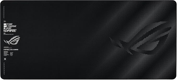 ASUS ROG Sheath II XXL - Alfombrilla de mouse para juegos, 35.4 x 15.7 pulgadas, tela de enfriamiento avanzada, superficie de tejido textil 1.5 veces más lisa, bordes duraderos con costuras planas