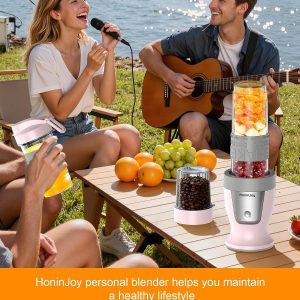 Smoothie Blender and Grinder Combo, 10-Piece Blenders Shakes