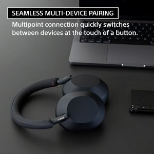 Sony WH-1000XM5 Premium Noise Cancelling Wireless Headphones, Midnight Blue