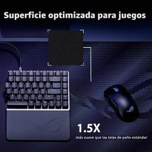 ASUS ROG Sheath II XXL - Alfombrilla de mouse para juegos, 35.4 x 15.7 pulgadas, tela de enfriamiento avanzada, superficie de tejido textil 1.5 veces más lisa, bordes duraderos con costuras planas