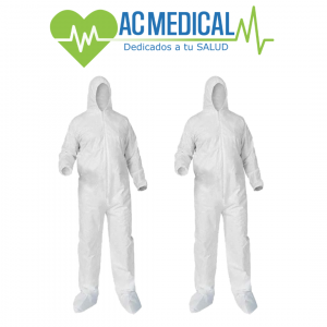 Traje de Polipropileno Completo Tipo Overol