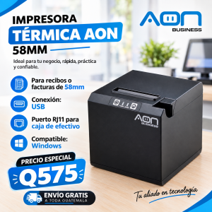 Impresora térmica AON 58mm