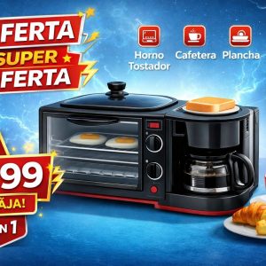 Horno 3 en 1 – Capacidad 12 libras